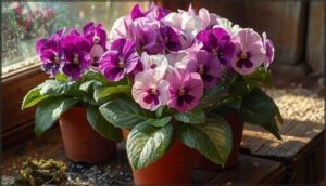 african violets african violets