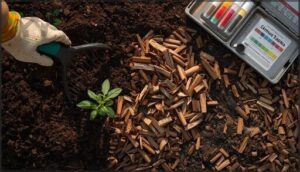 applying mulch and soil amendments applying mulch and soil amendments