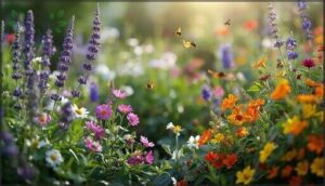 aromatic herbs with beautiful flowers aromatic herbs with beautiful flowers