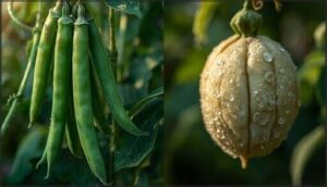 avoiding over-mature beans avoiding over-mature beans