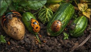beetles (potato, cucumber, bean, flea) beetles (potato, cucumber, bean, flea)