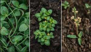 bindweed, black medic, and pigweed bindweed, black medic, and pigweed