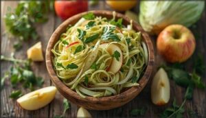 cabbage salad with apples and arugula cabbage salad with apples and arugula