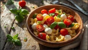 caprese pasta salad caprese pasta salad