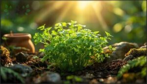 cilantro—prefers filtered sun cilantro—prefers filtered sun