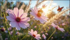 cosmos – airy, pollinator-friendly flowers cosmos – airy, pollinator-friendly flowers
