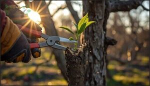 cutting suckers and water sprouts cutting suckers and water sprouts