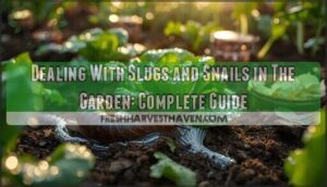 dealing with slugs and snails in the garden dealing with slugs and snails in the garden