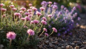 dianthus and catmint dianthus and catmint