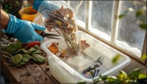 disposing of infected or diseased plants disposing of infected or diseased plants