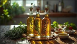 flavorful herb-infused oils and vinegars flavorful herb-infused oils and vinegars