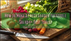 fresh garden vegetable salad
