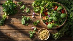 fresh herbs in salads and sides fresh herbs in salads and sides