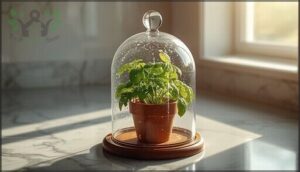 glass cloches for mini greenhouses glass cloches for mini greenhouses