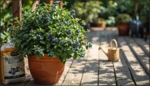 growing blueberries in containers growing blueberries in containers