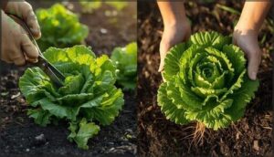 harvesting outer leaves vs. whole plants harvesting outer leaves vs. whole plants