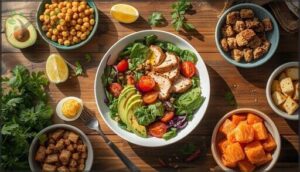 healthy and protein-packed salad options healthy and protein-packed salad options