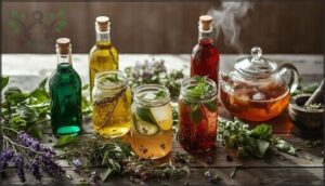 herb-infused beverages and syrups herb-infused beverages and syrups