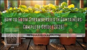how to grow strawberries in containers how to grow strawberries in containers