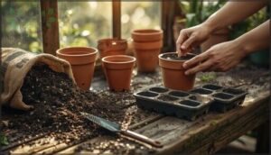 how to prepare soil and containers how to prepare soil and containers