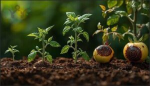 identifying early blight at different growth stages identifying early blight at different growth stages