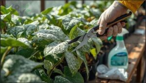 immediate steps for infected plants immediate steps for infected plants