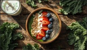 kale smoothie bowls kale smoothie bowls