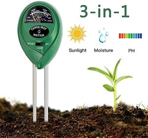 KCHEX Enviroment Soil Meter, 3 in 1 B07CJDL6Z9