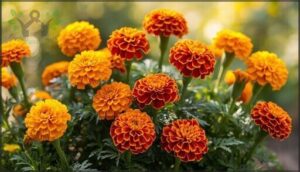 marigolds – warm, cheerful petals marigolds – warm, cheerful petals