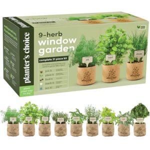 Planters' Choice 9 Herb Indoor B0CJYN69ZY