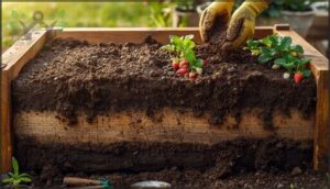 preparing soil for strawberry raised beds preparing soil for strawberry raised beds