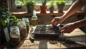 preparing to start herb seeds preparing to start herb seeds