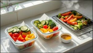 preventing soggy or wilted vegetables preventing soggy or wilted vegetables