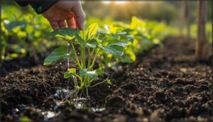 proper spacing and watering after transplant proper spacing and watering after transplant