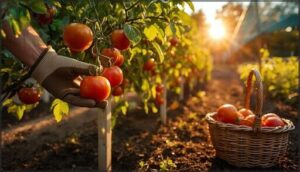 protect and harvest summer tomatoes protect and harvest summer tomatoes