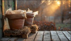 protecting container and root crops protecting container and root crops