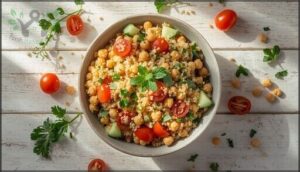 quinoa and chickpea salad quinoa and chickpea salad