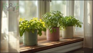 recycled tea tin herb containers recycled tea tin herb containers