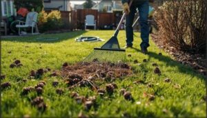 removing winter debris and obstacles removing winter debris and obstacles