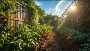 selecting a sunny yet protected location selecting a sunny yet protected location