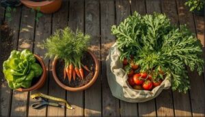 selecting proper container sizes for vegetables selecting proper container sizes for vegetables