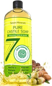Seven Minerals, EWG Verified Castile B07DCPQJ4W