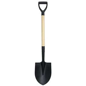 Shovel for Digging,Round Shovel, Garden B095NW51B9