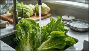 storing and handling freshly harvested lettuce storing and handling freshly harvested lettuce