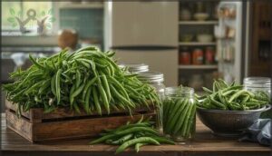 storing and preserving freshly harvested green beans storing and preserving freshly harvested green beans