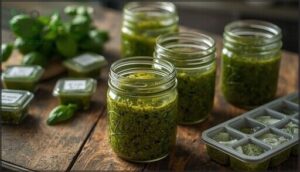 storing and preserving homemade pesto storing and preserving homemade pesto