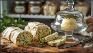 storing and serving herb garden butter storing and serving herb garden butter