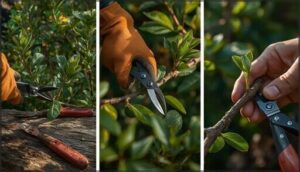 thinning, heading, and pinching cuts thinning, heading, and pinching cuts