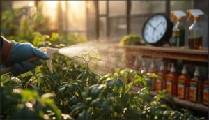 timing and frequency of application timing and frequency of application