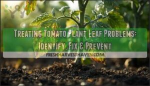 treating tomato plant leaf problems treating tomato plant leaf problems